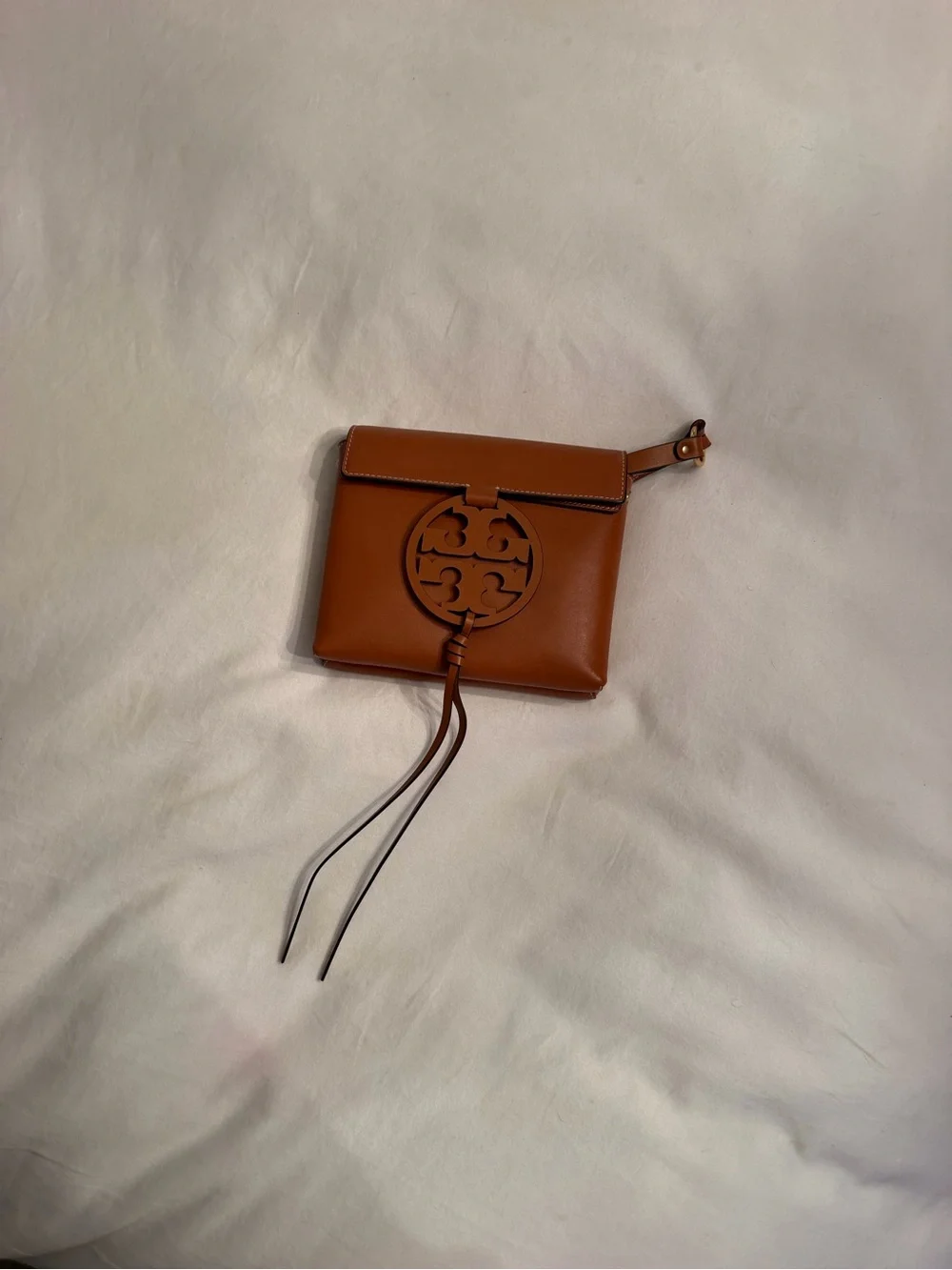 Tory Burch | Walnut Brown Leather Crossbody